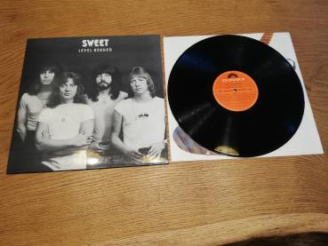 Sweet Leavel Headed 1978 Polydor 2302077 Aufkleber auf Vinyl-Label und Coverrückseite Spanische Pressung VG+/VG+